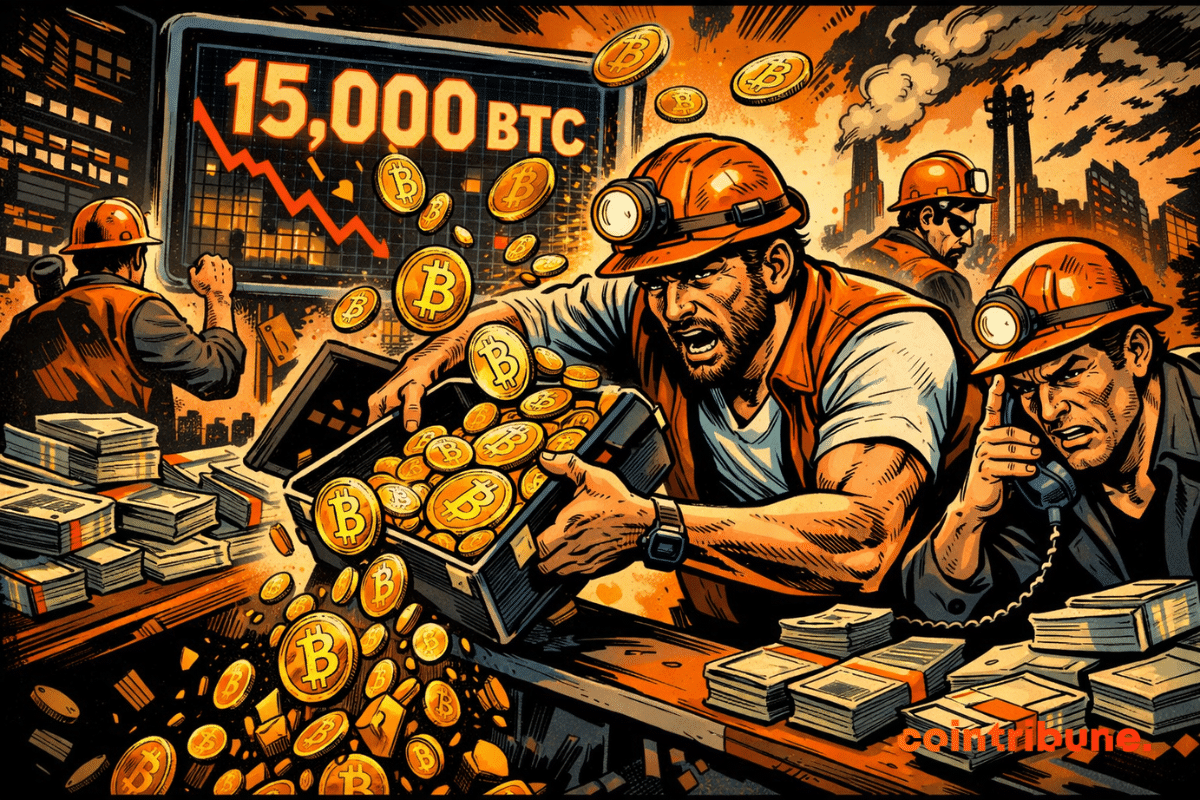 More than 15,000 BTC liquidated by listed miners since October