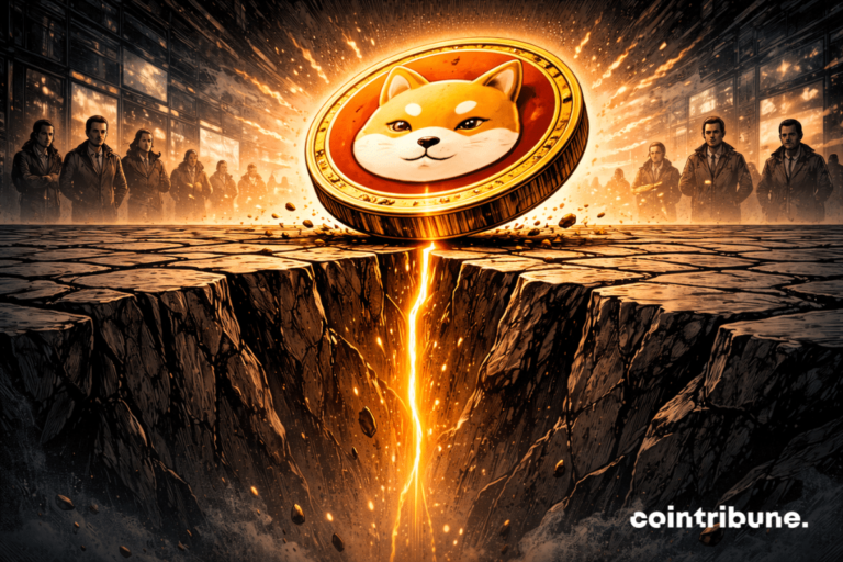 Crypto: A key level threatens the balance of the Shiba Inu