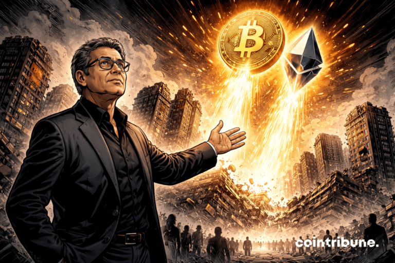 Robert Kiyosaki sees Bitcoin at $750,000 and Ethereum at $95,000 after global crash