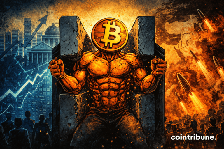 Bitcoin weakened by high rates and a tense international climate