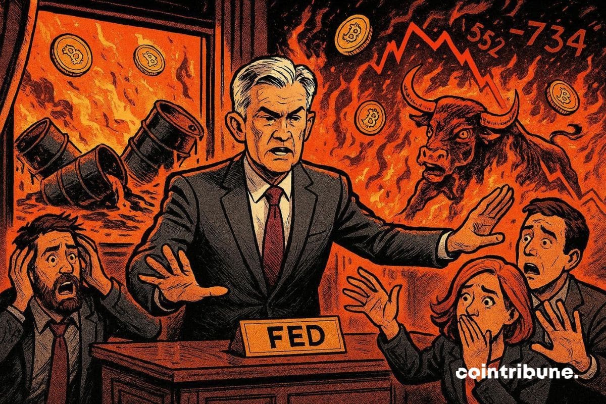 Fed reassures bond markets but oil weighs on stocks and cryptos