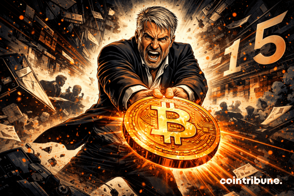 Michael Saylor Projects Huge Bitcoin Into Black Financial Chaos