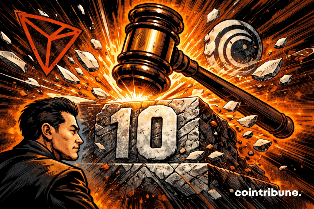 Hammer of Justice Hits 10 Million, Justin Sun Makes Crypto Deal