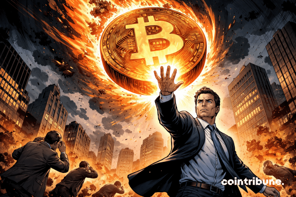 Scaramucci stops a falling Bitcoin in urban chaos