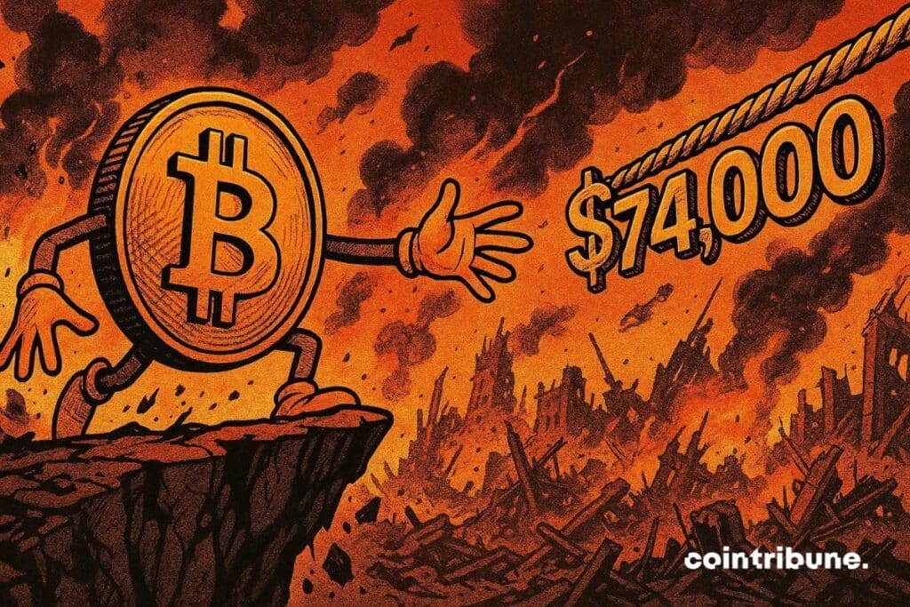 Bitcoin between explosion and fall after the closure of the Strait of Ormiz and the crisis in Iran.