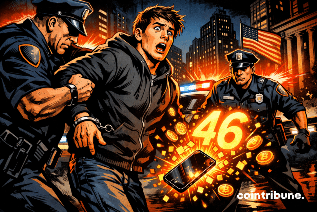 Shock arrest surrounding $46 million crypto theft.