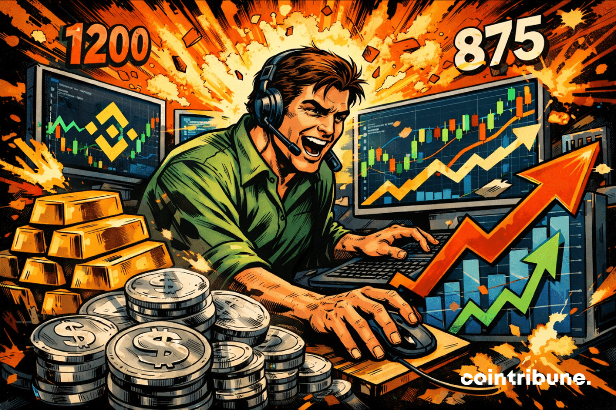 Gold, silver, indices: Binance explodes volumes with Perps