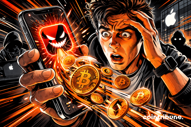 A fraudulent app on the App Store at the heart of a massive theft of cryptocurrencies