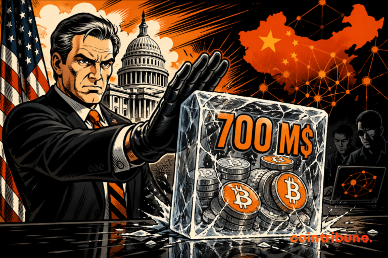 Crypto: Washington freezes $700 million linked to a Chinese network