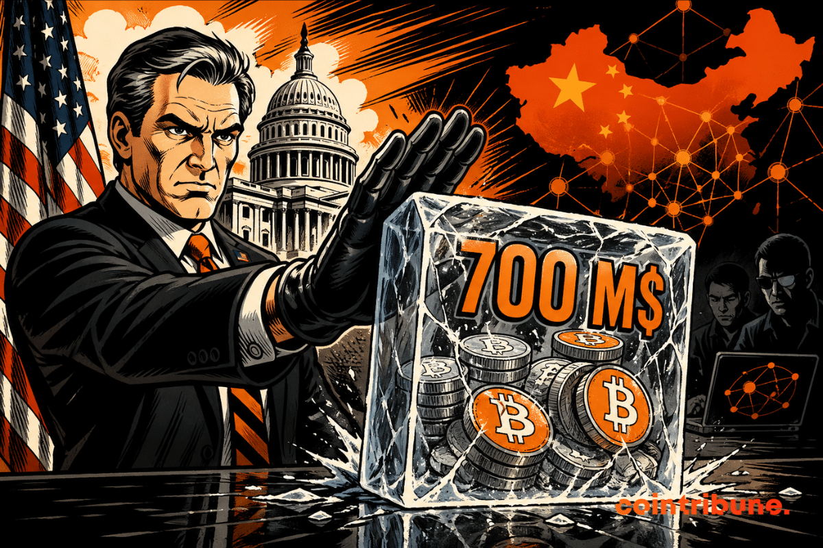 Crypto: Washington freezes $700 million linked to a Chinese network