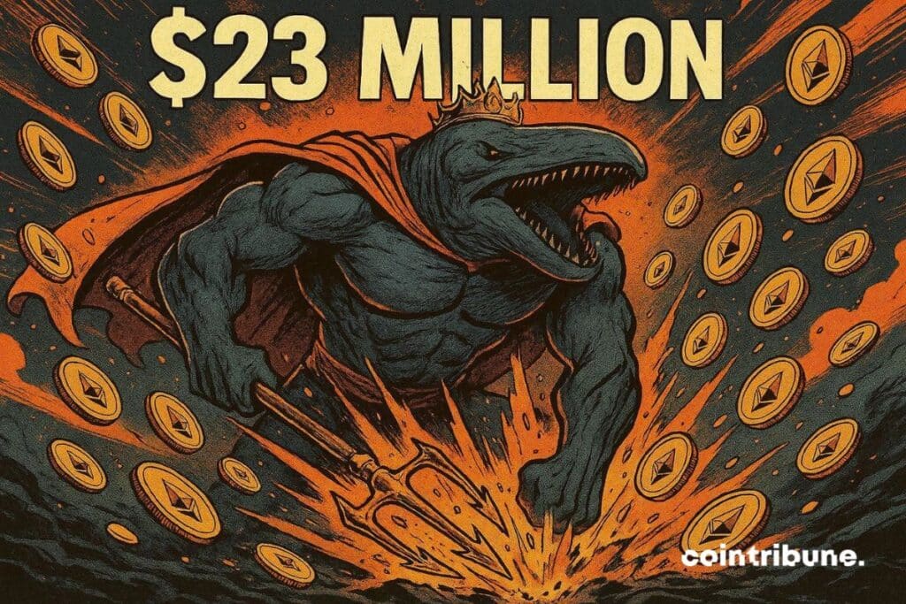 An Ethereum whale that wakes up and shakes the market.