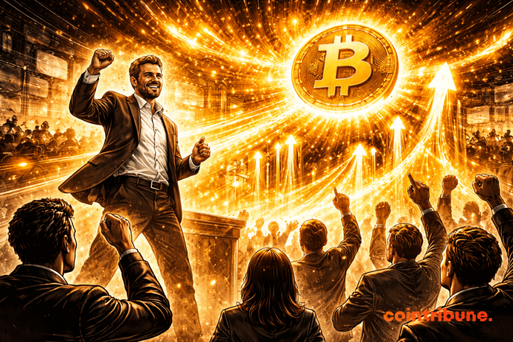 Tether CEO galvanizes crowd for Bitcoin.