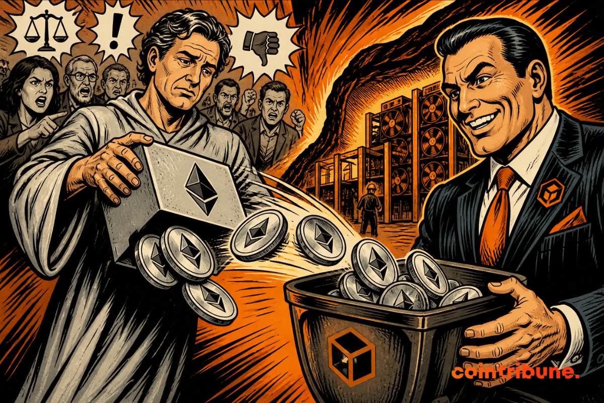 The Ethereum Foundation sells, Bitmine buys: a duo that draws criticism