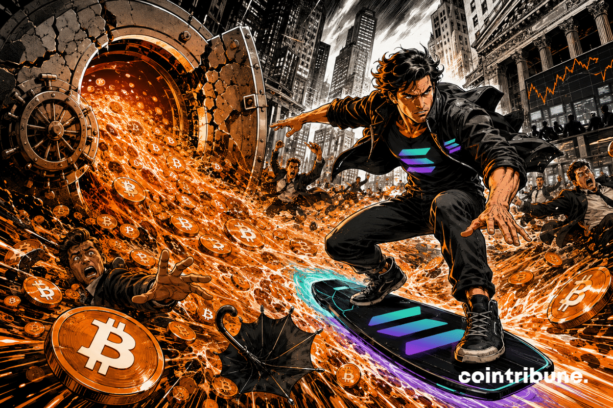 Bitcoin bleeds in ETFs, Solana remains in the green
