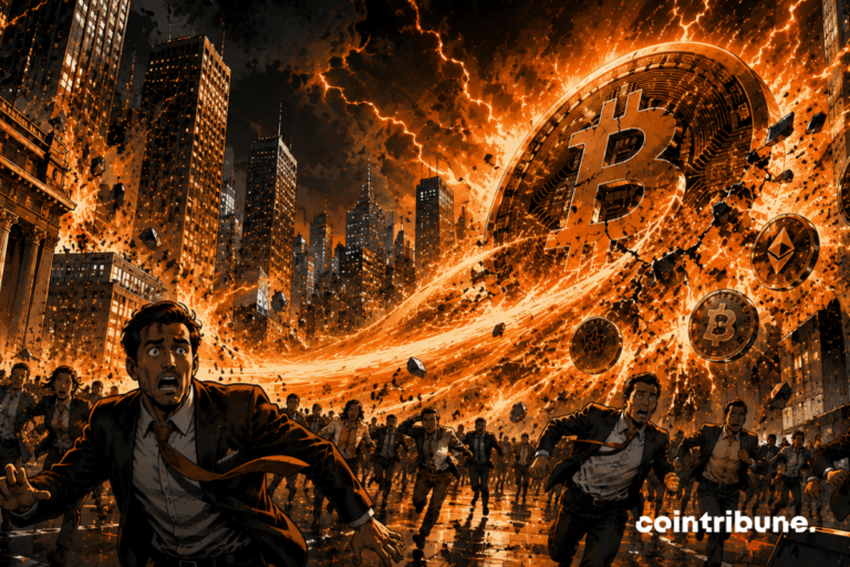 696 million dollars liquidated in 24 hours: Panic takes over the crypto market