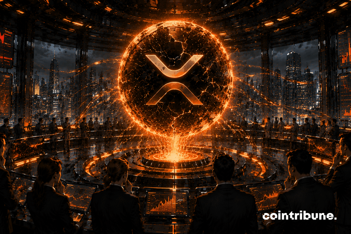 Crypto: XRP threatens to stall after a sharp decline in activity on the network