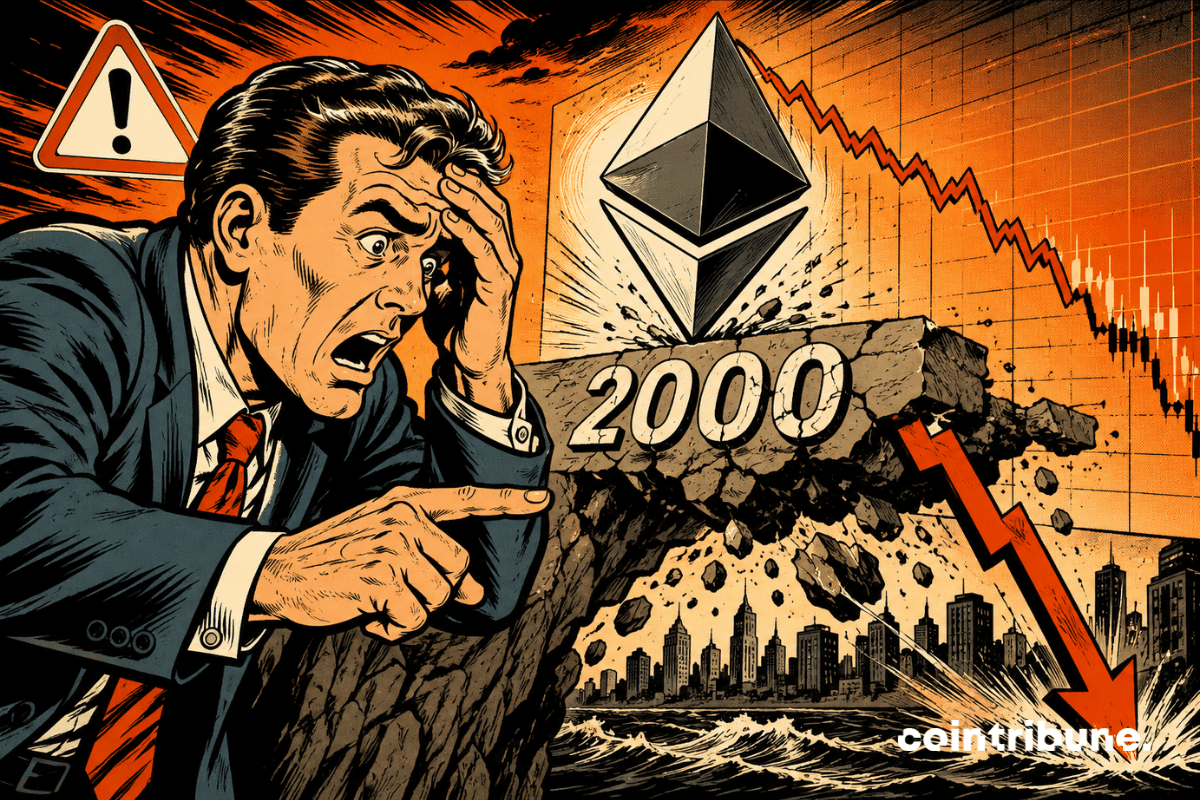 Analysts warn of drastic fall in Ether if $2,000 support gives way