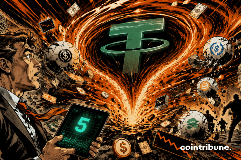 Stablecoins: Tether earns $5 billion in one month