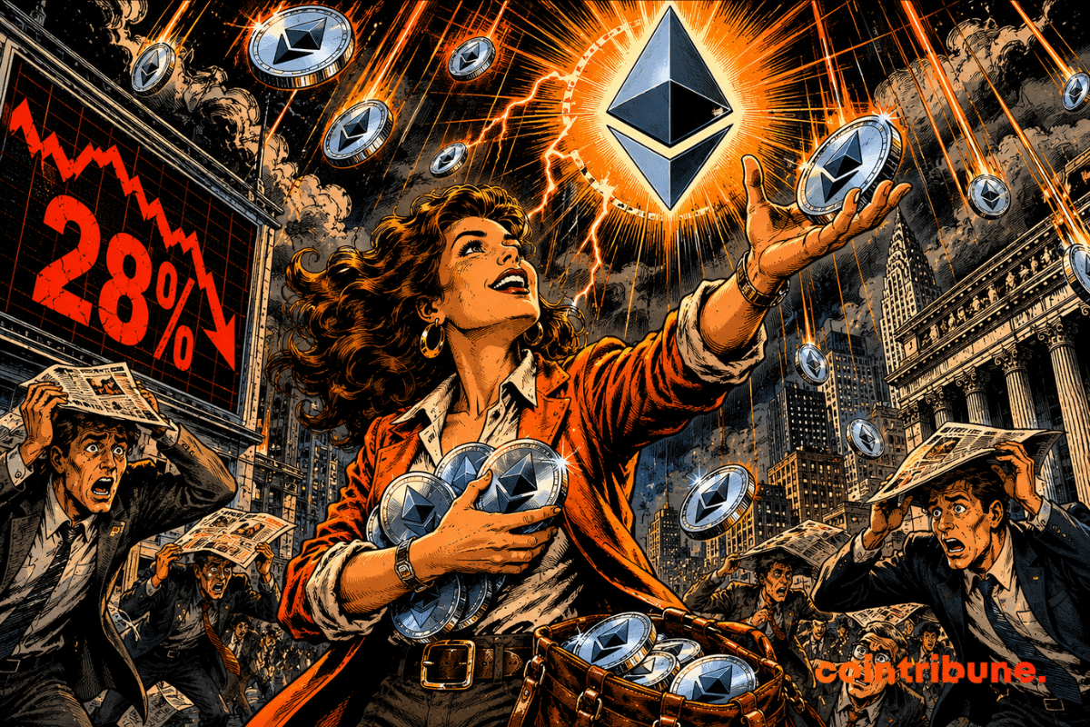 Ethereum attracts accumulators despite 28% drop since January