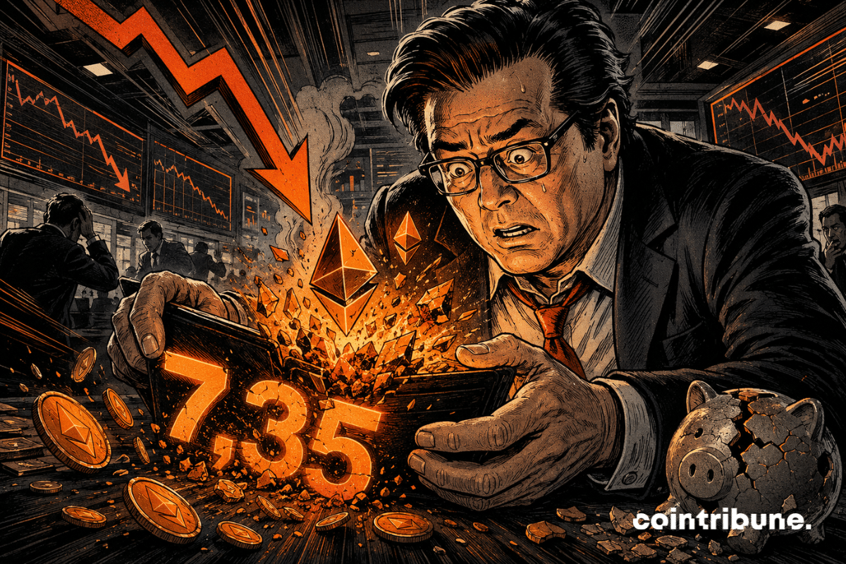 Crypto: Tom Lee's ETH portfolio shows $7.35 billion in unrealized losses