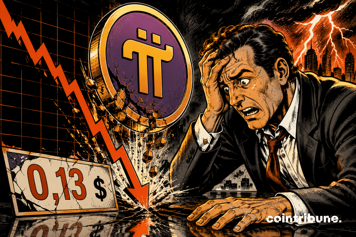 Pi Coin close to new all-time low at $0.13