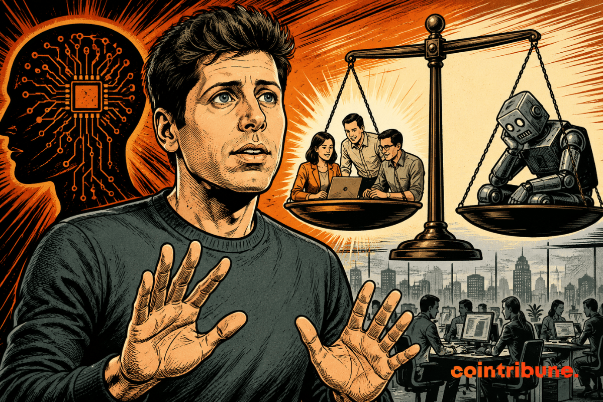 Sam Altman nuances the impact of AI on the job market