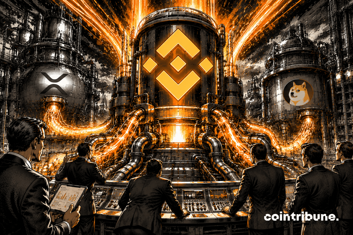 The BNB blockchain shows a 35% increase in open interest and outperforms XRP and Dogecoin