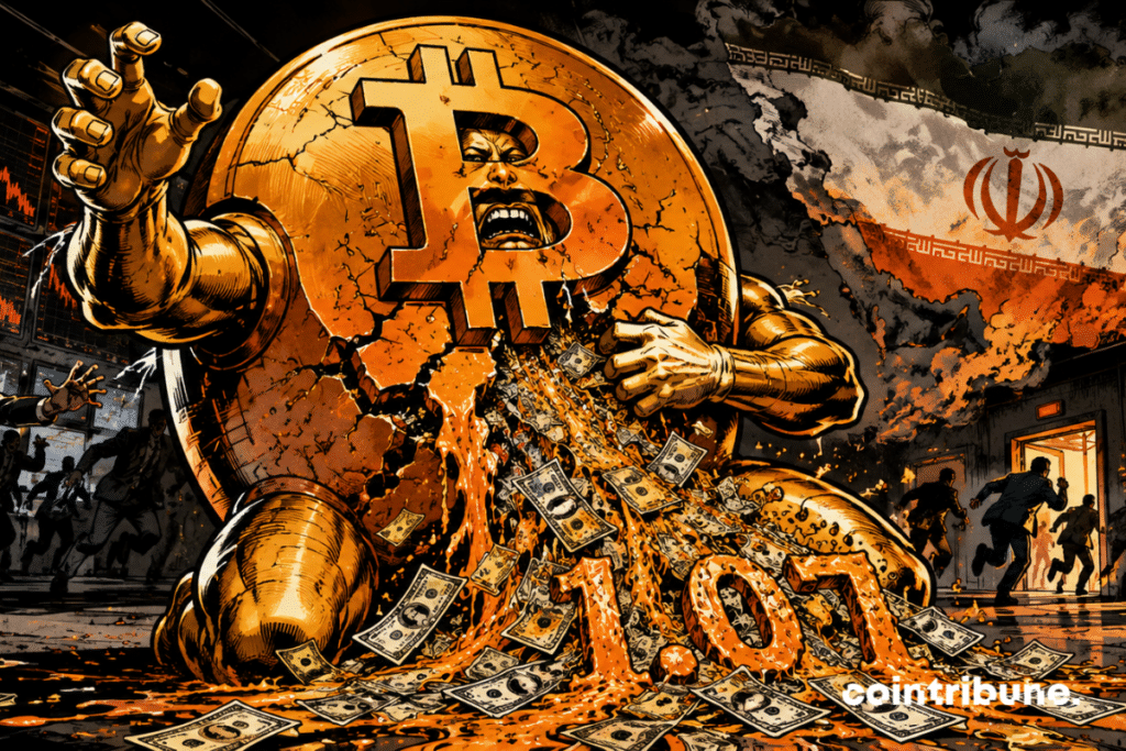 The financial crash and the flight of Bitcoin and crypto