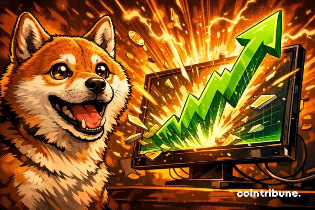 Shiba Inu observing the explosion of Shibarium in the crypto ecosystem.