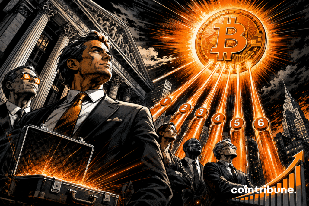 Institutional investors facing a luminous Bitcoin