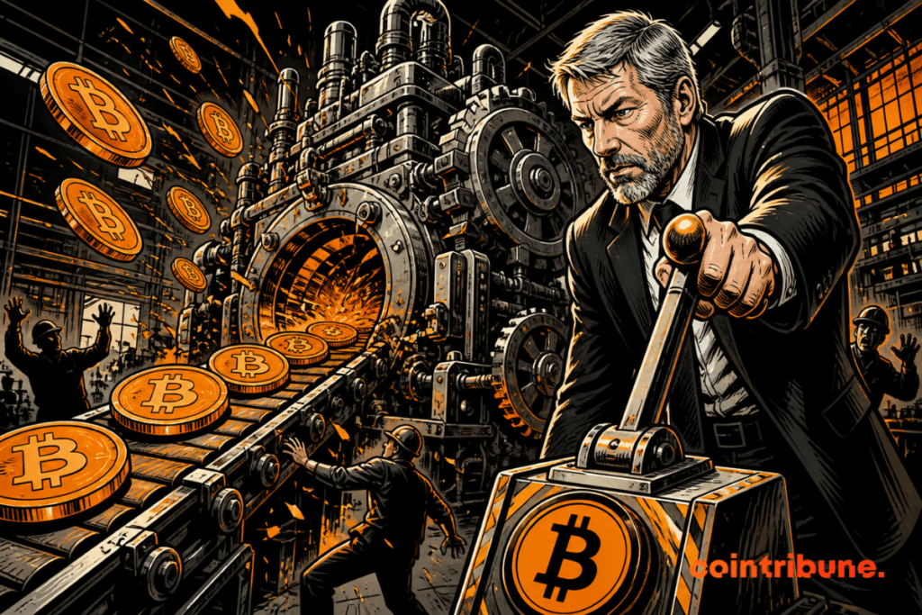Saylor shuts down a Bitcoin machine