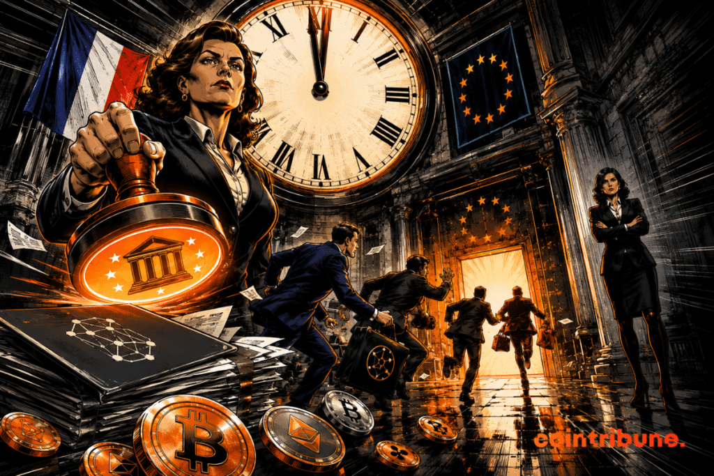 The AMF imposes a brutal ultimatum on French crypto companies
