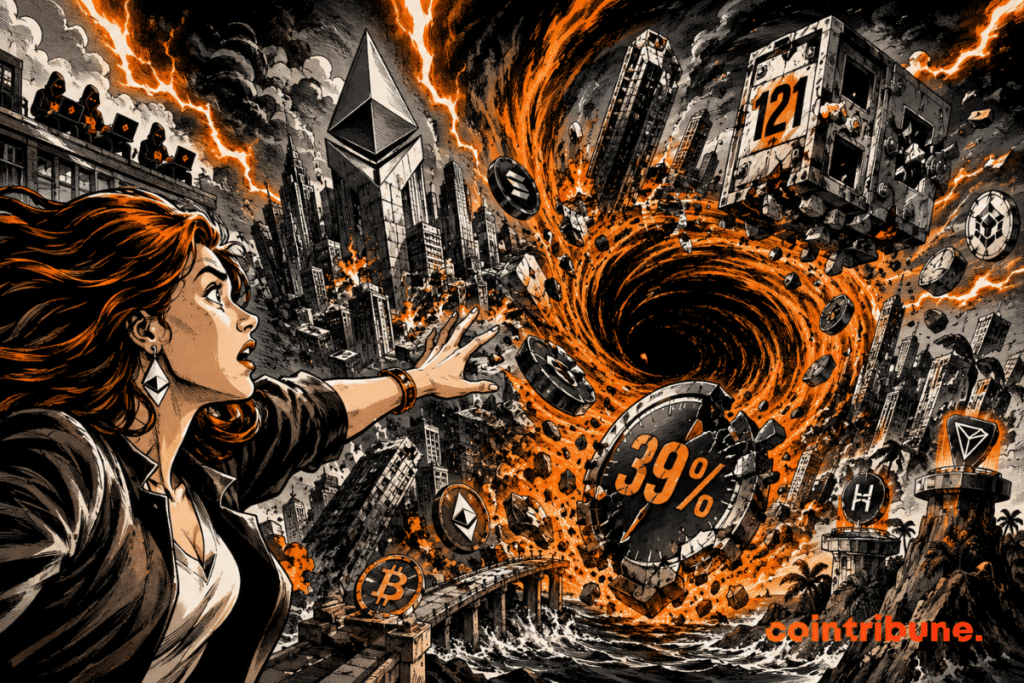 Crypto investor horrified by the apocalyptic collapse of the DeFi ecosystem