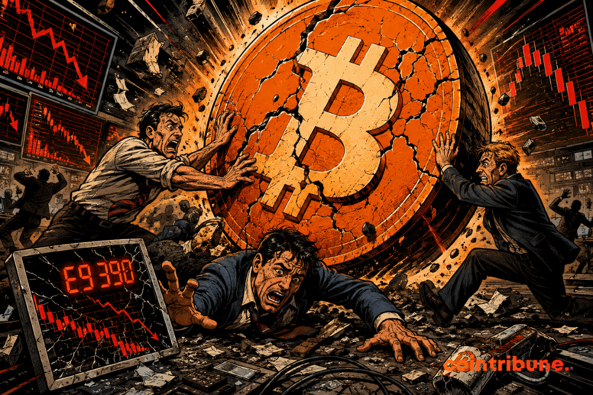 Bitcoin falls below $70,000: $455 million in long positions liquidated