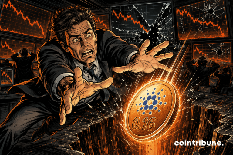 Crypto: Cardano stalls and falls to $0.16