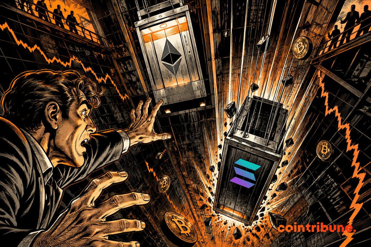 Crypto: Solana declines much faster than Ethereum in June