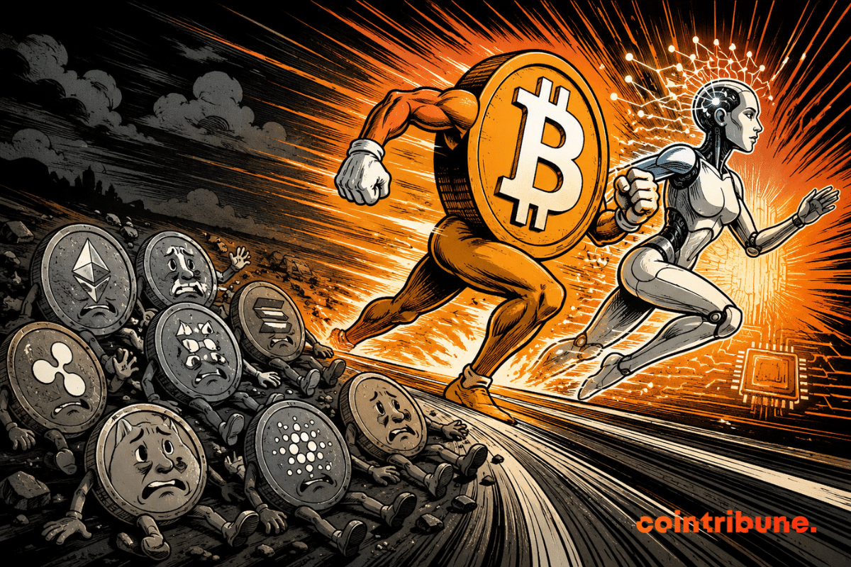 Altcoins shunned: Capital is heading towards bitcoin and AI