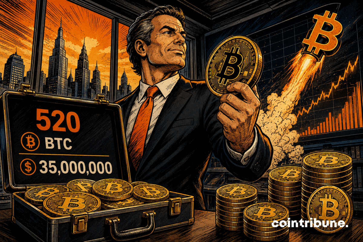 Bitcoin: Strategy buys 520 BTC for $35 million
