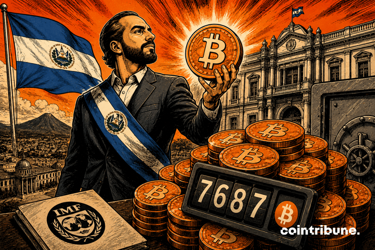 El Salvador now holds 7,687 bitcoins, despite pressure from the IMF