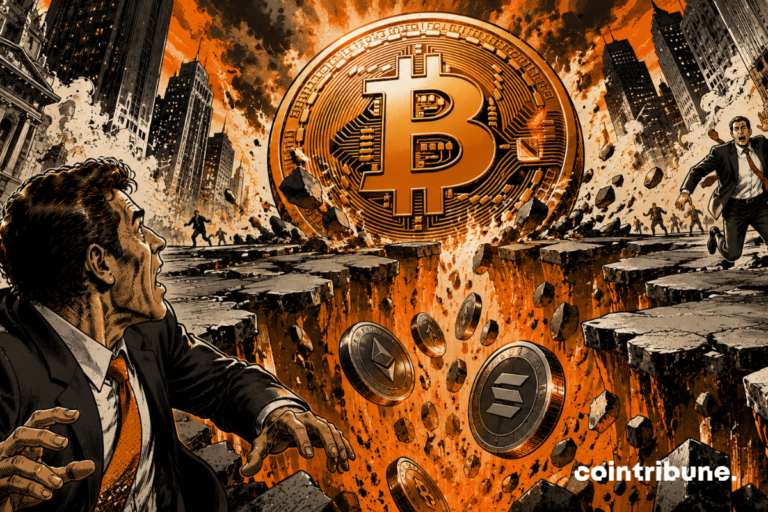 The crypto market suffers its most violent decline since April