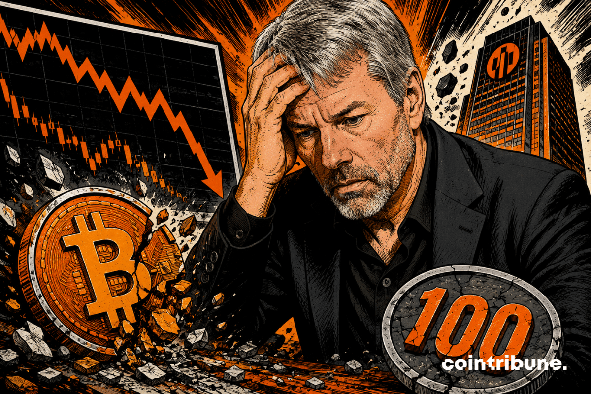 Strategy wobbles as Bitcoin retreats: MSTR falls below $100