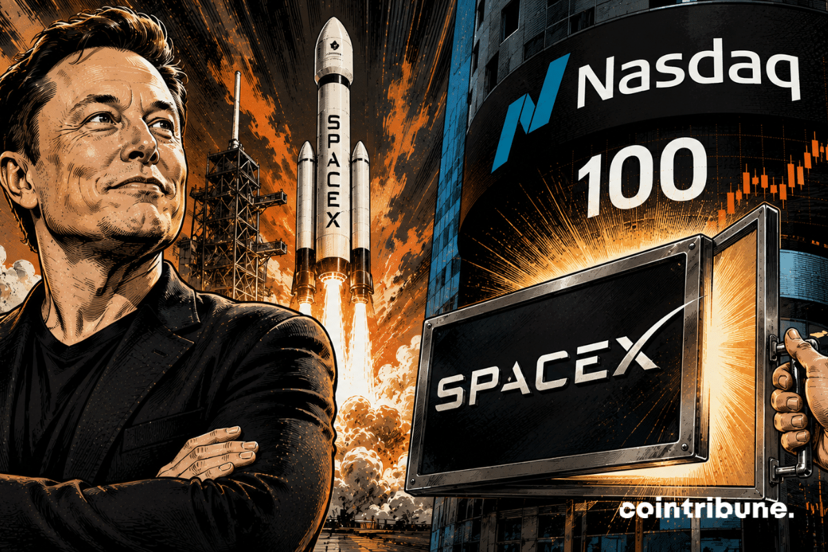 SpaceX: the Nasdaq-100 index partially opens to Elon Musk's company