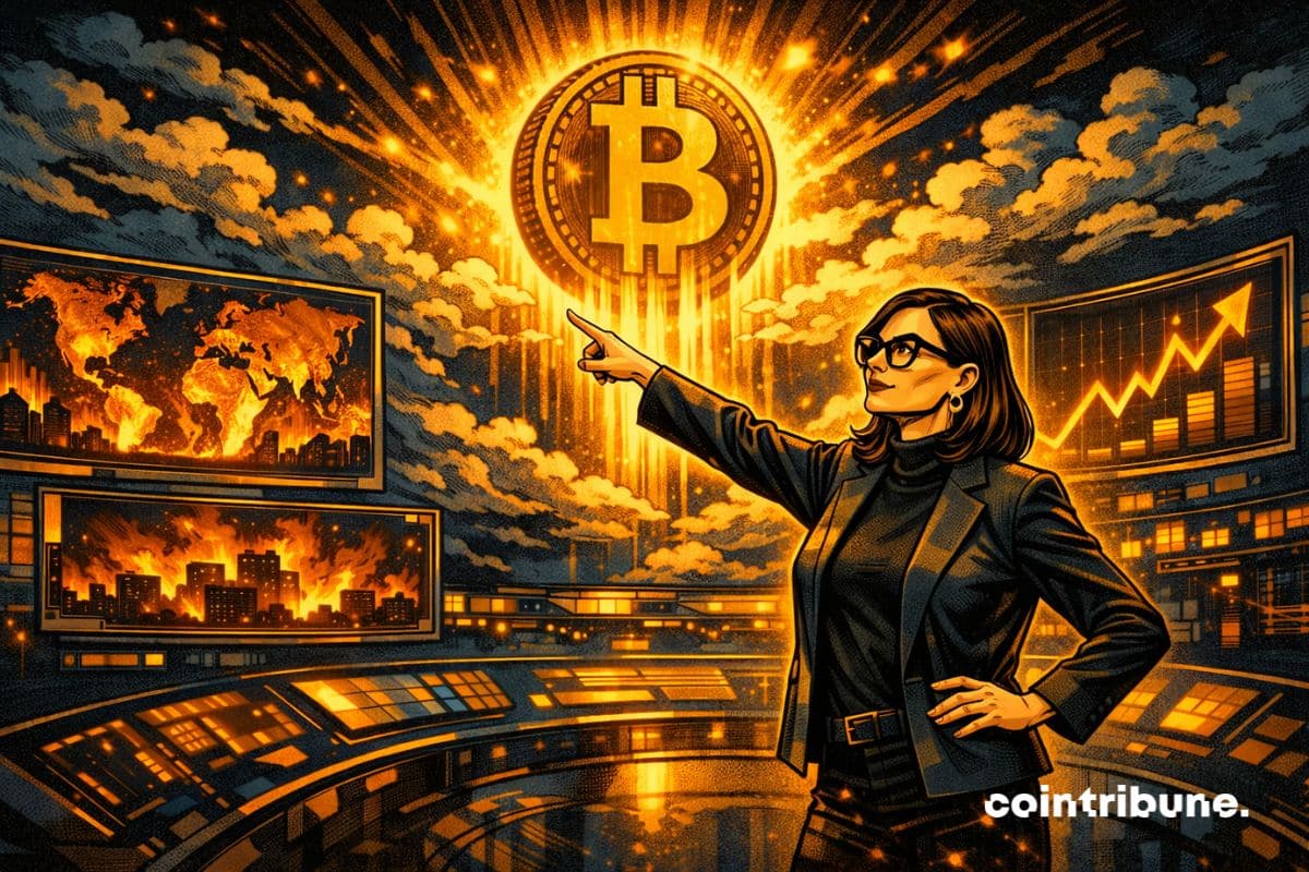 Global instability is fuel for Bitcoin, says Cathie Wood