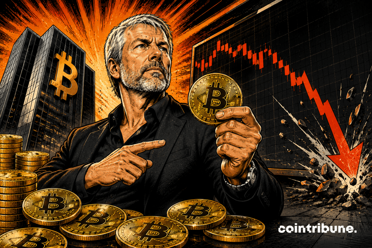 Crypto: Michael Saylor announces new Bitcoin purchase despite Strategy’s mNAV falling