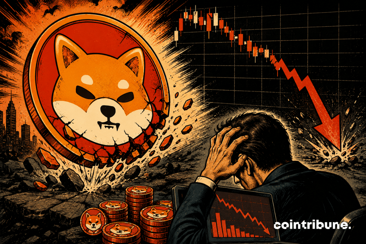 Crypto: Shiba Inu records its biggest monthly decline of the year