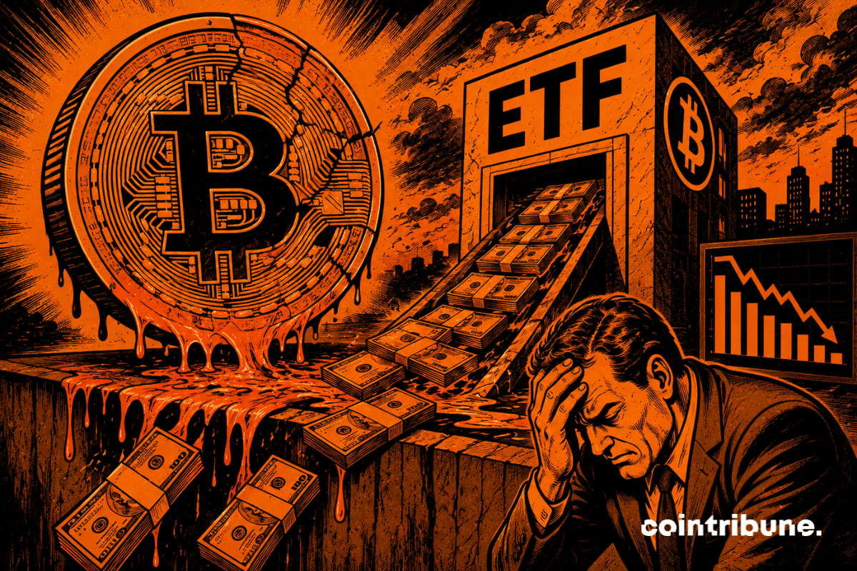 Bitcoin ETFs Record Eighth Consecutive Day of Outflows