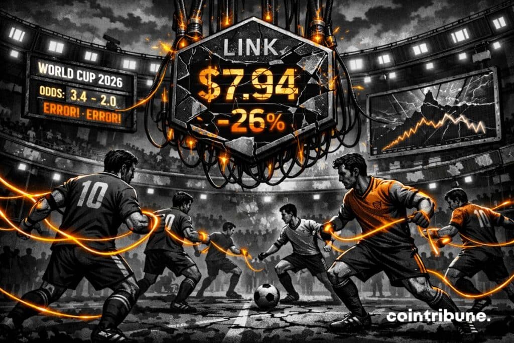 Chainlink fuels betting on the 2026 World Cup, but its crypto token LINK is stagnating.