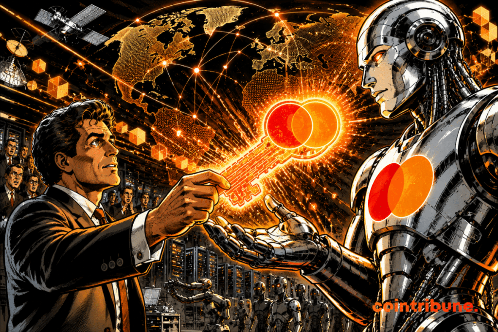 A human entrusts crypto payment power to AI