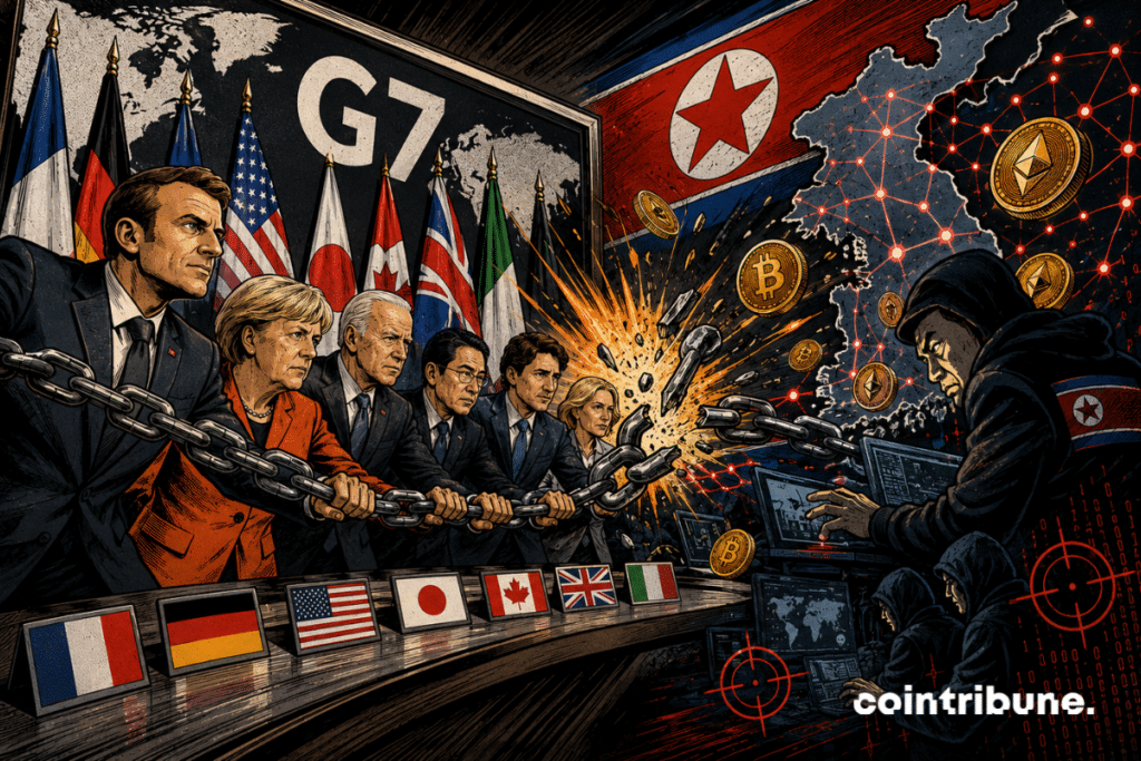 G7 leaders break chain linking North Korean hackers to crypto.