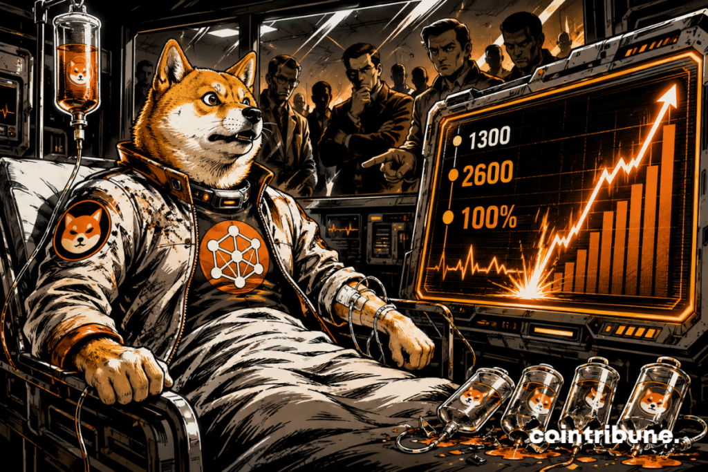 Shiba on drip sees dramatic rebound in crypto transactions